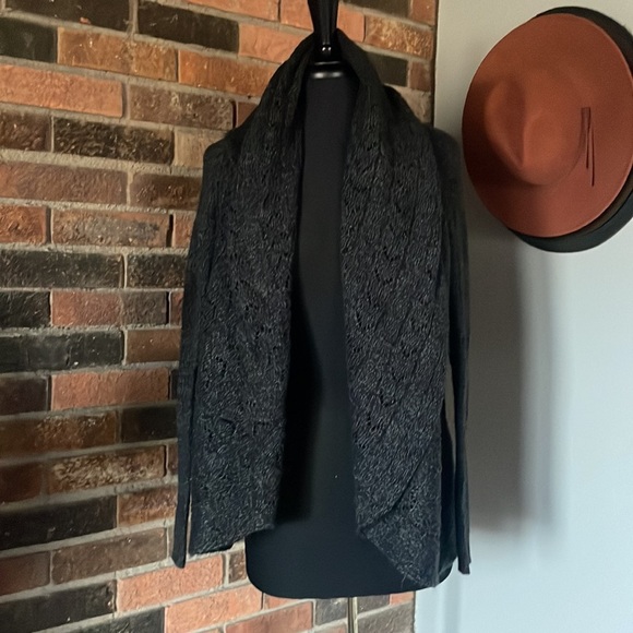 Gray Karen Scott Cardigan S - Picture 1 of 5